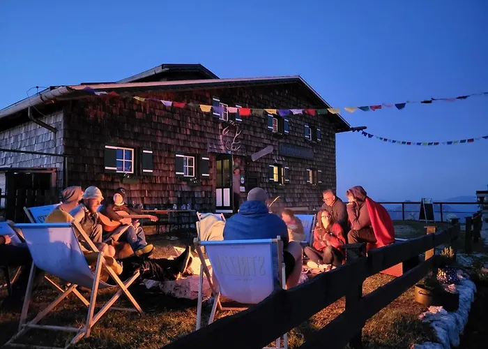 宾馆 Christophorushuette Am Feuerkogel 埃本湖